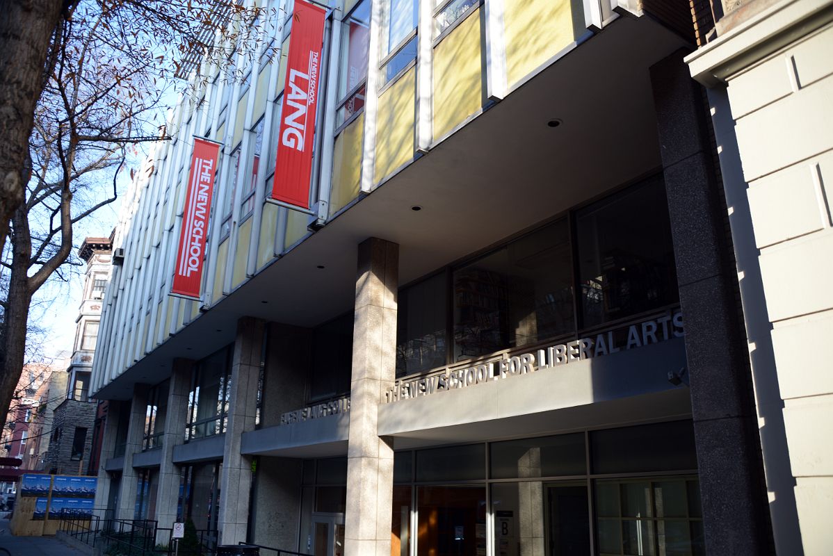 17-01 The New School Eugene Lang College of Liberal Arts In New York Greenwich Village